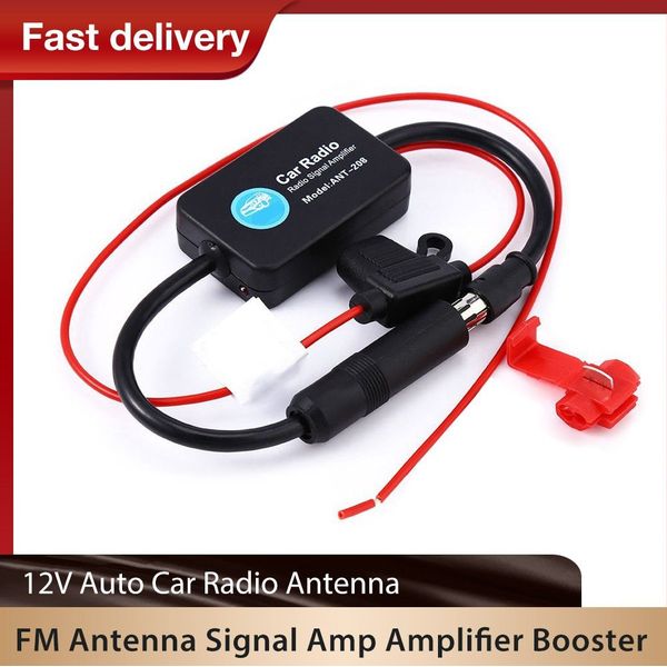 Antena de Radio de coche ANT-208 12V 88-108 MHz FM/AM amplificador