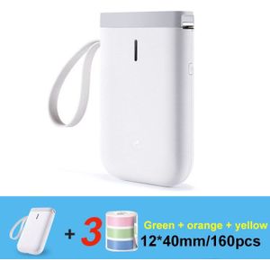 Niimbot Mini Label Printer Draadloze Draagbare Printer Thermische Label Printer Bluetooth Label Printer Sticker Pocket Barcode Printe