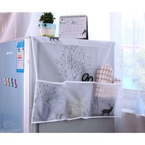 Koelkast Stofkap, Wasmachine Top Cover Met Pocket, Universele Huishoudelijke Waterdicht Wasbaar Stofkap Voor Koelkast