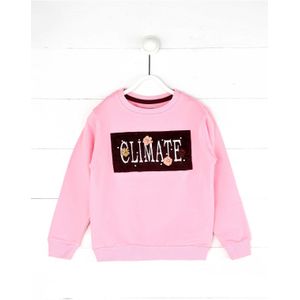 Licht Roze Seizoensgebonden Meisje Kind Sweatshirt