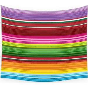 Mexicaanse Deken Regenboog Gestreepte Tapijt Muur Opknoping Kleurrijke Dekens Bohemian Sprei Deken Dorm Home Decor Beach Mat