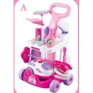 Kinderen Set Thuis Gesimuleerde Vervoer Schoonmaken Tool Stofzuiger Kleine Huishoudelijke Apparaten Speelgoed Beven Klein Speelgoed