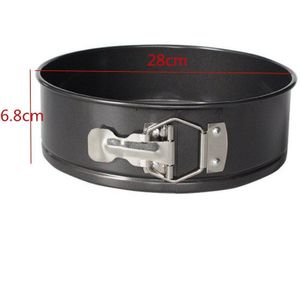 Koolstofstaal Non-stick Lente Vorm Bakken Pan Verwijderbare Bodem Cake Pan Bakvormen Taart Bakvormen Keuken Accessoires Gadget