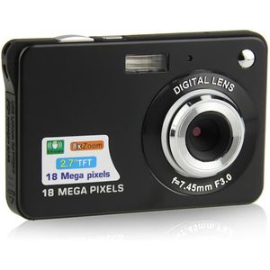 2.7Inch 18MP 720P Draagbare Mini Digitale Camera 8X Zoom Tft Lcd-scherm Video Camcorder Anti-Shake foto Camera Kids