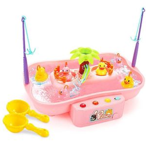 Elektrische Muziek Roterende Water Vissen Slechte Ouder-kind Interactie Puzzel Speelgoed 3D Vis Babybadje Speelgoed Outdoor Speelgoed
