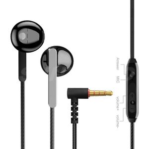 Stereo Bass Hoofdtelefoon 3.5Mm In-Ear Bedrade Koptelefoon Muziek Sport Gaming Headset Met Microfoon Voor Samsung Xiaomi Huawei telefoons