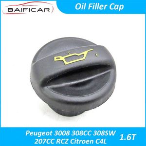 Baificar Gloednieuwe Olievuldop Cover Voor Peugeot 3008 308CC 308SW 207CC Rcz Citroen C4L 1.6T