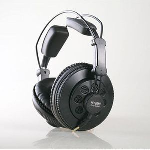 Superlux HD668B Hoofdtelefoon Professionele Semi-open Studio Standaard Dynamische Headset Monitoring Voor Muziek Afneembare diepe Bas