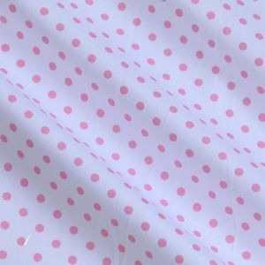160 CM * 50 CM Macaron kleur roze blauw aqua oranje stip Katoenen doek stof voor DIY woondecoratie kleding patchwork handwerk