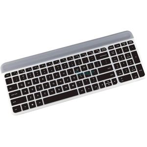 Keyboard Cover Voor Logitech MK470 K470 K580 Bedrade Set Clear Black Siliconen Tpu Protector Skin Film Case Engels Korea Kleurrijke