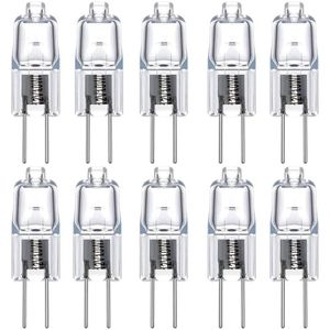 Kristallen Lamp Halogeenlamp, Base Lamp G4 12V 20W Warm Wit Dimbare Lampen Pack Van 10