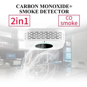 2 In 1 Co Koolmonoxide Sensoren &amp; Rookmelder Fire Alarm Sensor Co Carbon Vergiftiging Detector