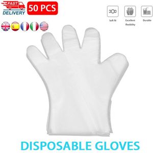 100 Pcs Dining Wegwerp Handschoenen Verdikking Huishoudelijk Schoonmaken Wegwerphandschoenen Keuken Badkamer Schoon Woonaccessoires