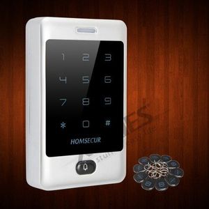 Homsecur Waterdichte Touch Toetsenbord 125Khz Rfid Proximity Reader Access Control + 10 * Keyfobs