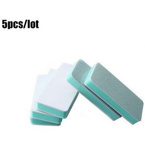 5 Stks/partij Nail Buffers Bestanden Set Spons Schuurblok Slijpen Polijsten Manicuring Pedicure Professionele Nail Art Gereedschap