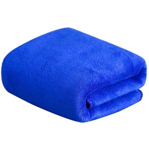 Blauw Grote Micro Fiber Handdoek Reiniging Auto Detailing Zachte Doeken Wassen Handdoek Stofdoek Polyester Handdoeken