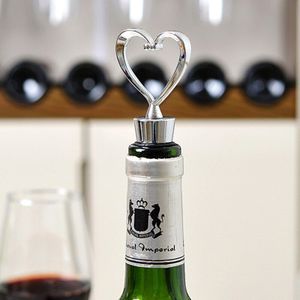 Hart Vormige Twist Draad Wine Bottle Stopper Voor Bar