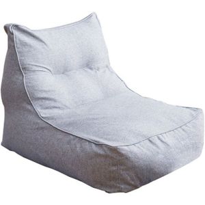 Poef Woonkamer Solid Beschermende Alle Seizoenen Luie Sofa Cover Slaapkamer Soft Pedaal Hoes Bean Bag Wasbare Thuis Lounger Seat