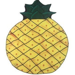 Zomer Multifunctionele Strand Mat Aardbei Cake Ananas Chips Outdoor Picknick Kussen Ronde Douche Handdoek Deken Sjaal