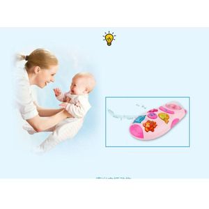 Baby Speelgoed Muziek Mobiele Telefoon Elektronische Mobiel Telefoon Vroege Onderwijs Leren Speelgoed Muzikale Verlichting Baby Kinderen Beste Cadeaus