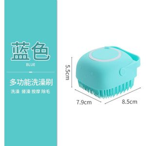 Siliconen Bad Borstel Bad Sub Bottelen Terug Bad Borstel Zachte Haar Massage Bad Scrub Borstel Silicon Bad Body Brush Bad borstel