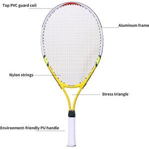 Regail 1 Pcs Teenager's Training Tennisracket Aluminiumlegering Racket Met Zak Voor Chidlren Beginners