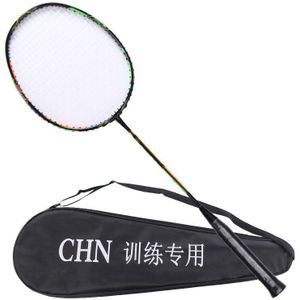 Alle Carbon Fiber Badminton Racket Dubbele-Bladed 10 Volwassen Fitness T Hoofd Enkele Aankoop Ultralichte Duurzaam Schieten