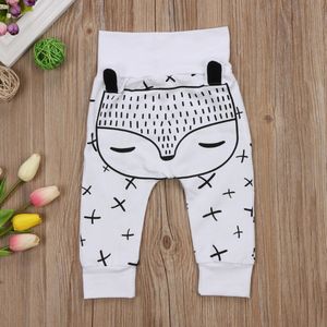 Kids Pasgeboren Baby Jongens Meisjes Lange Harembroek Broek Leggings Vos Bodems