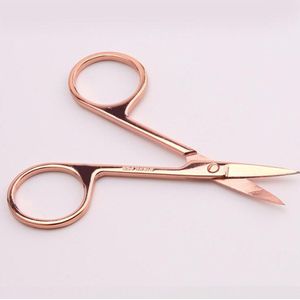 Wenkbrauw Schaar Wenkbrauw Trimmer Wenkbrauw Wimpers Neus Haar Schaar Roestvrij Staal Manicure Schaar Cutter Nail Make-Up Tool