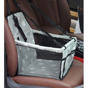 Reizen Hond Auto Carrier Seat Bag Voor Honden In De Auto Veiligheid Transport Huisdier Print Poot Auto Vouwen Hangmat autogamic Voor Honden