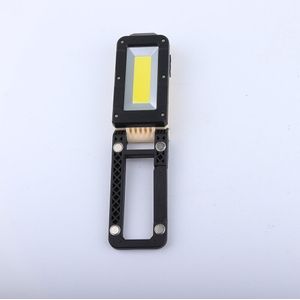 LED COB Oplaadbare Magnetische Zaklamp Opvouwbare Inspectie Lamp 4 Modi Werken Licht Sterke Magneet Emergency Camping Lamp JQ