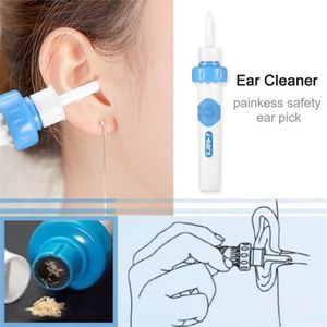 Earpick Electric Ear Wax Pick Cleaner Remover Oor Lepel Pak Pijnloos Vacuüm Oor Gereedschap Set Spiraal Oor-Reinigingsapparaat