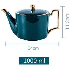 1000 Ml Keramische Theepot Set Leuke Bone China Thee Pot Handgemaakte Theepot Mooie