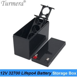 Turmera 32650 32700 Lifepo4 Batterij Opbergdoos Met 1X4 Beugel Voor 12V 7Ah Ononderbroken Stroomvoorziening En E-Bike Batterij Gebruik Een