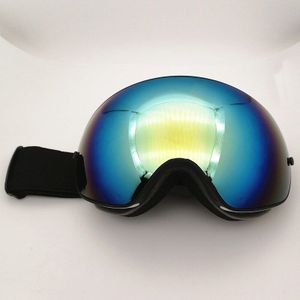 Skibril UV400 Bril Sneeuw Eyewear Adult Outdoor Sport Single Layer Grote Sferische Bril