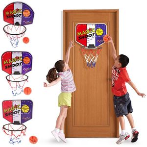 Kinderen Slaapkamer Indoor Mini Basketbal Speelgoed Set Bevat Bal Pomp Hoepel