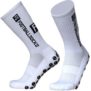 Voetbal Sokken Mannen Knie Hoge Witte Ronde Siliconen Zuignap Grip Anti Slip Voetbal Sokken Sport Vrouwen Baseball Rugby Sokken 2022