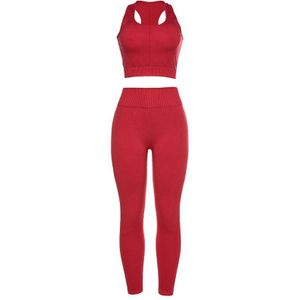 Naadloze Hoge Taille Gym Vrouwen Set Trainingspak 2 Delige Set Vrouwen Oefening Kleding Voor Vrouwen Joggingpakken Voor Vrouwen Leggings set