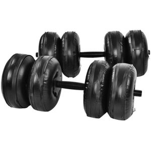 Verstelbare Anti-Lek Water Opgeblazen Pvc Gewicht Halter Set 25Kg Bodybuilding Oefening Apparatuur Water Halters Barbell Kit