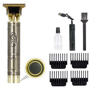 Usb Tondeuse Kapper Kapsel Oplaadbare Tondeuse Cordless Mannen Haar Snijmachine Baard Trimmer 1.5-4Mm Scheermes scheerapparaat