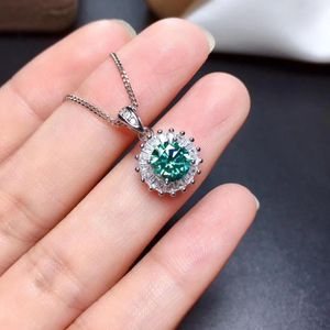 Kjjeaxcmy Fijne Sieraden Natuurlijke Mosang Diamond 925 Sterling Zilveren Vrouwen Hanger Ketting Oorbellen Ring Set Ondersteuning Test Mooie