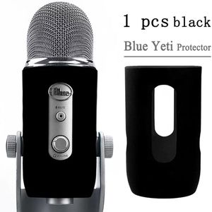 Silicagel protector stofdicht foam Microfoon Voorruit voor Blauw Yeti, Yeti Pro condensator microfoons pop filter Spons deksel