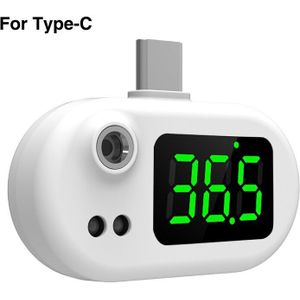 Thermometer Infrarood Digitale Lichaam Meten Voorhoofd Oor Non-contact Ir Termometro Voor Voor Iphone 12 Xiaomi Samsung Huawei