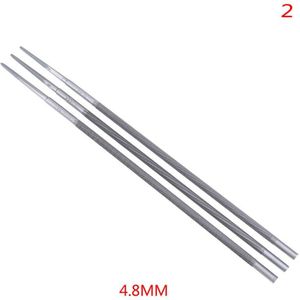3Pcs 4.0/4.8/5.5Mm Saw Chain Bestanden Puntenslijper Carbon Staal Slijpen Kettingzaag Handgereedschap