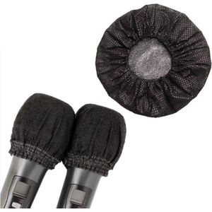 800 PCS Disposable Microphone Cover, Windsn No-Woven Protection Cover for U-Shaped and O-Shaped Microphone Studio