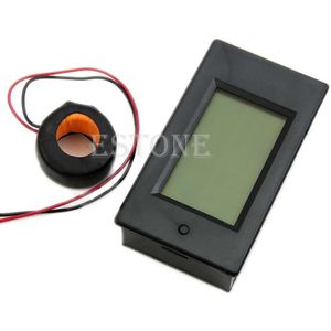 Ac 100A Lcd Digitale Volt Watt Power Meter Amperemeter Voltmeter 110V 220V 40JE