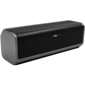 NBY 6690 Bluetooth Speaker Portable Wireless Speaker 5W Geluid Systeem 3D Stereo Muziek Surround Subwoofer met Mic TF Card FM AUX