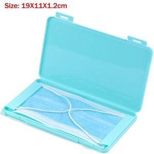 Pp Masker Opbergdoos Masker Houder Draagbare Stofdicht Case Vochtbestendige Kinderen Student Masker Doos Beschikbaar in Meerdere Kleuren