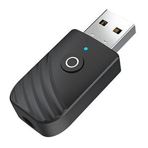 3 In 1 Bluetooth Ontvanger Bluetooth 5.0 Audio-ontvanger Zender Usb Adapter Tv Computer Auto Bluetooth Adapter Met Led Licht