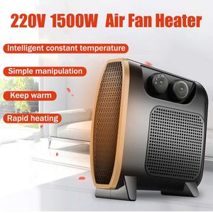 220V Elektrische Kachels 3Gear Heater Blower Fan Radiator Warmer Voor Indoor Verwarming Camping Elke Plaats Verstelbare Thermostaat Desktop